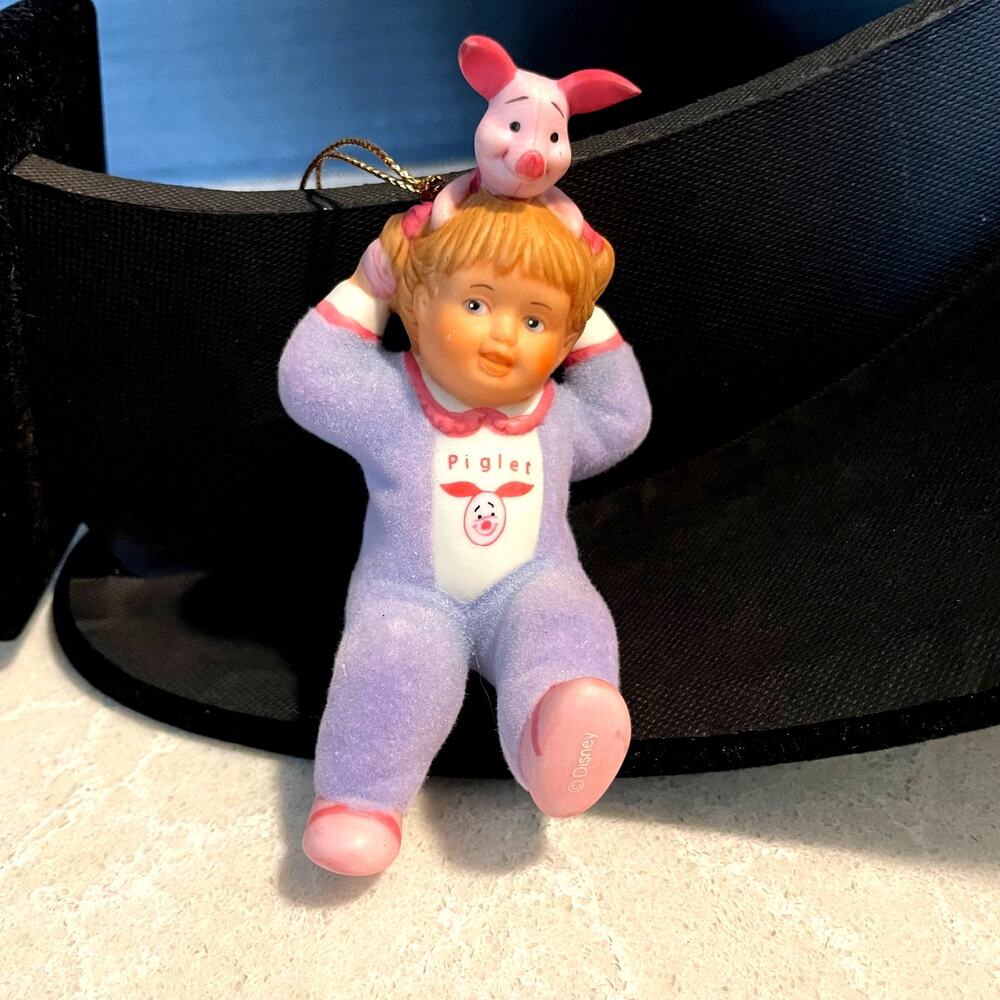 Disney Piggyback Piglet ornament Christmas tree decoration holiday collectible